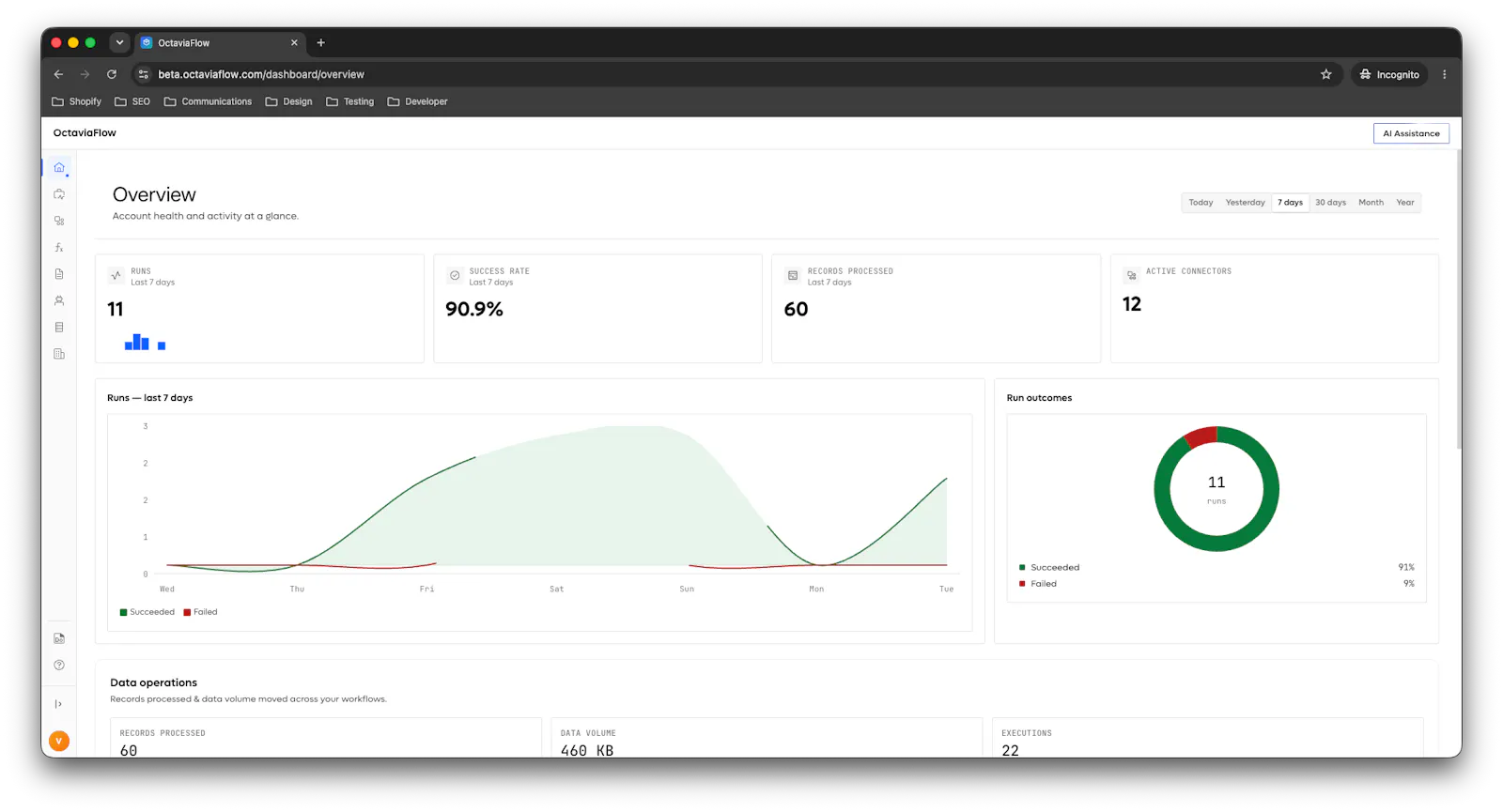 Octaviaflow screenshot 4