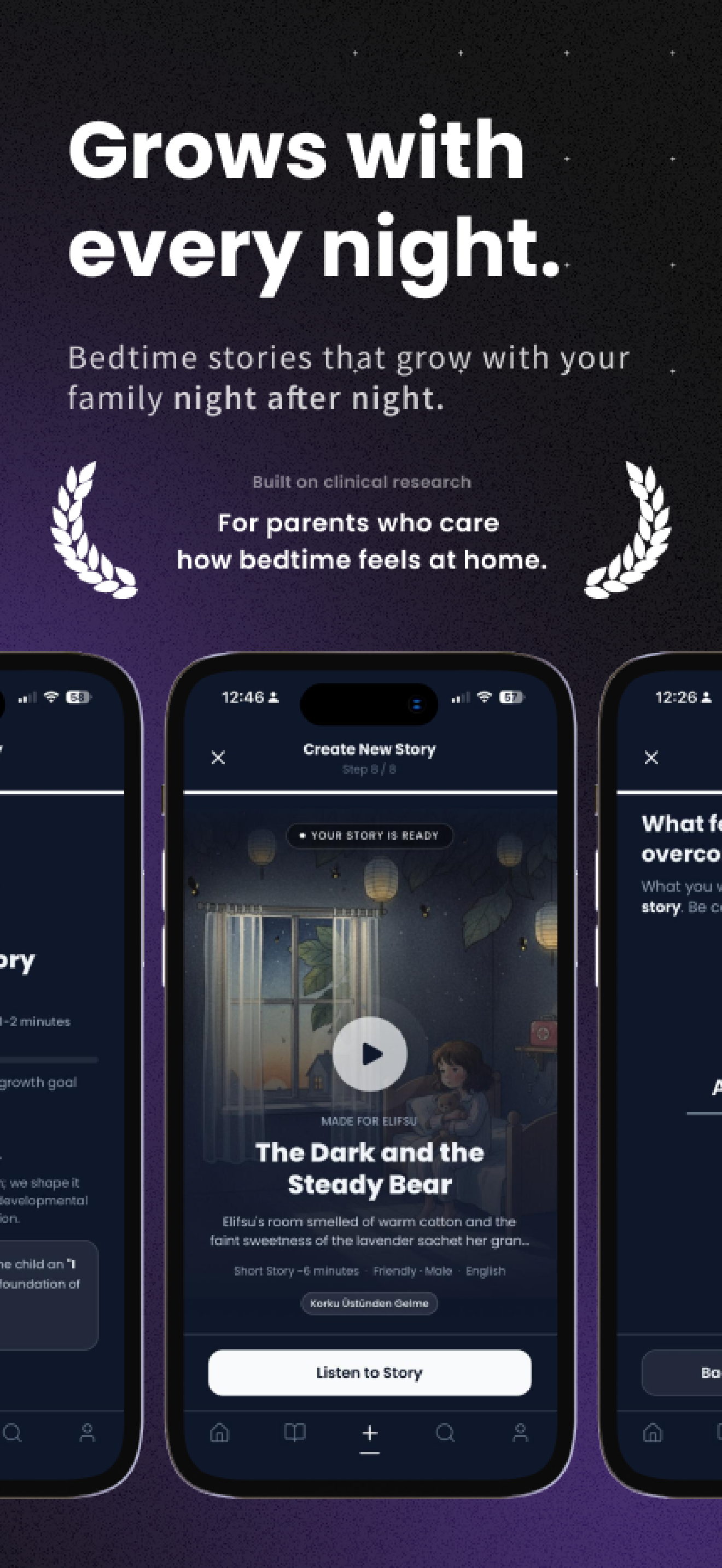 Lunia Stories: AI Bedtime Storyteller gallery image