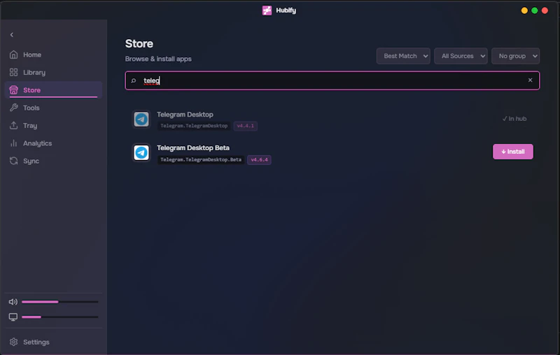 Hubify screenshot 3