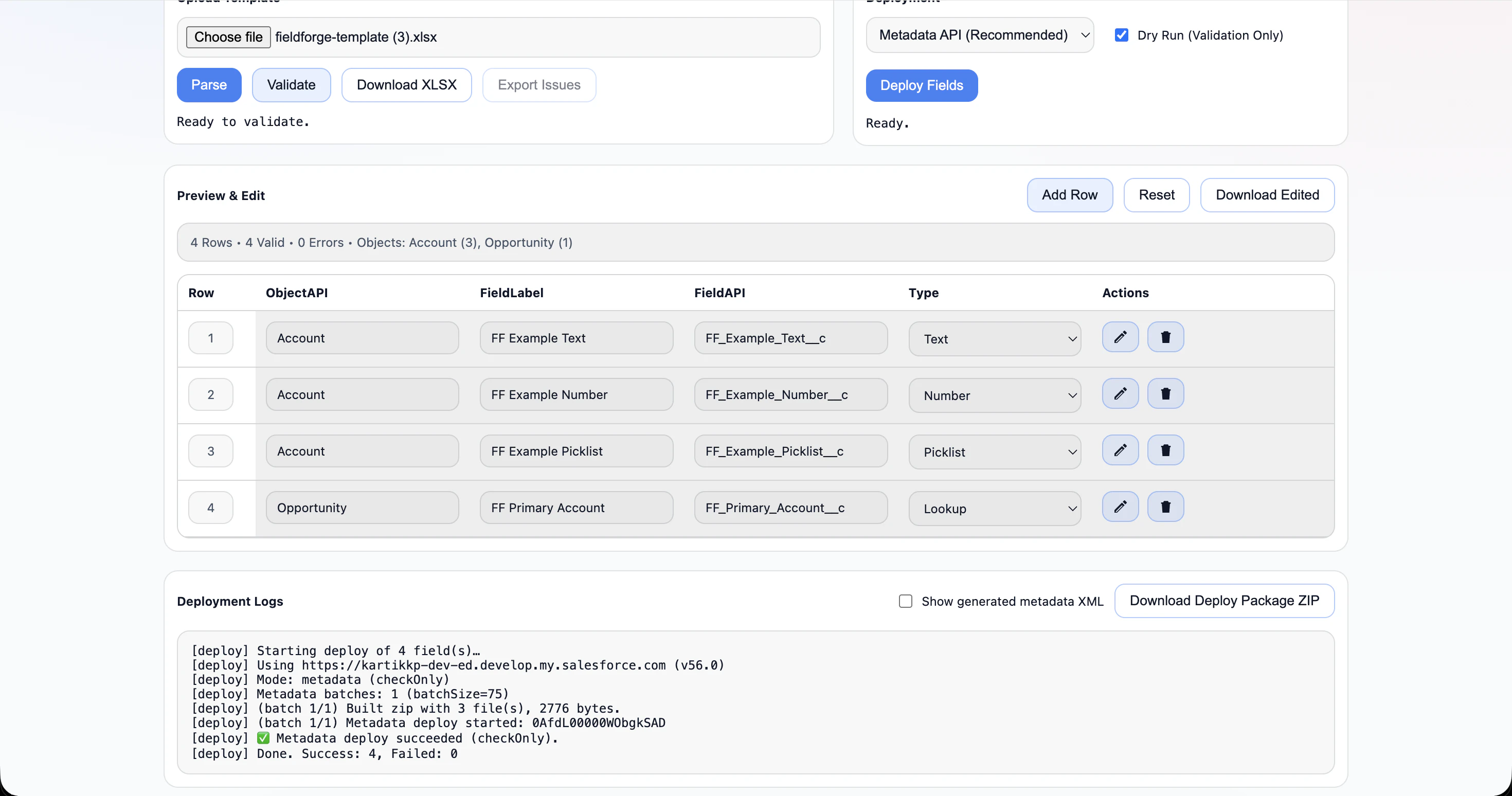 FieldForge for Salesforce screenshot 3