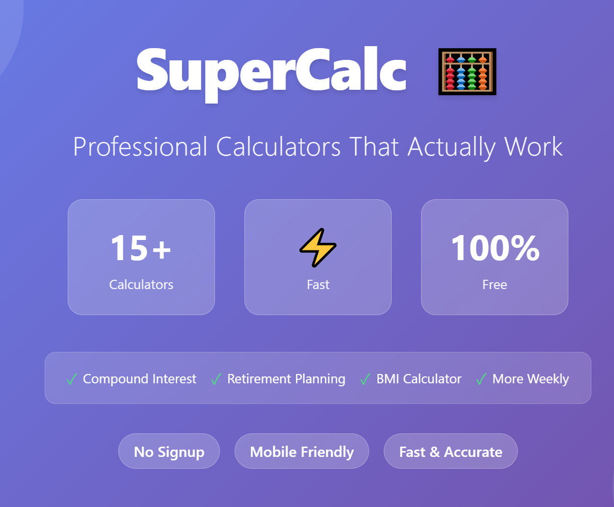 SuperCalc