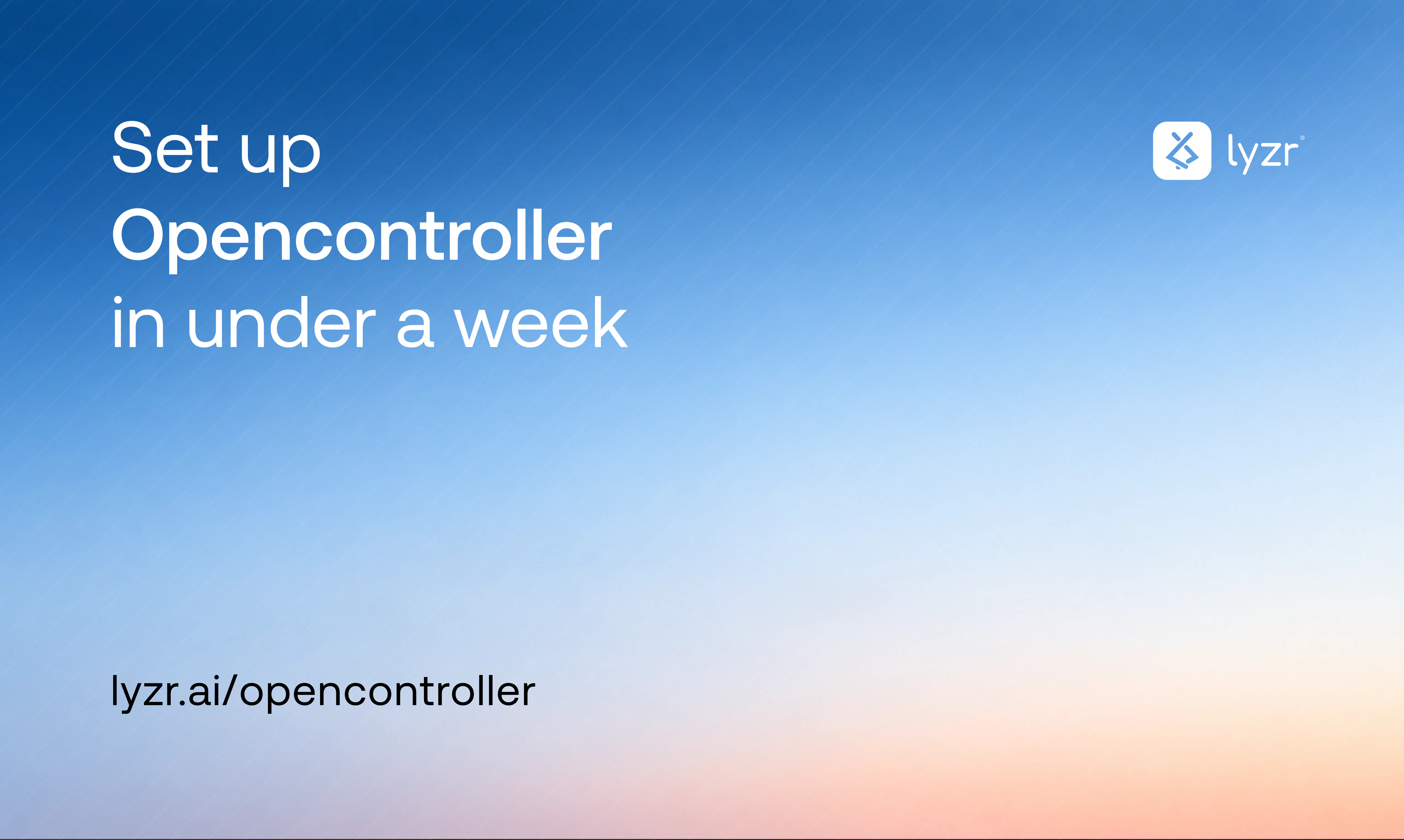 Opencontroller by lyzr gallery image