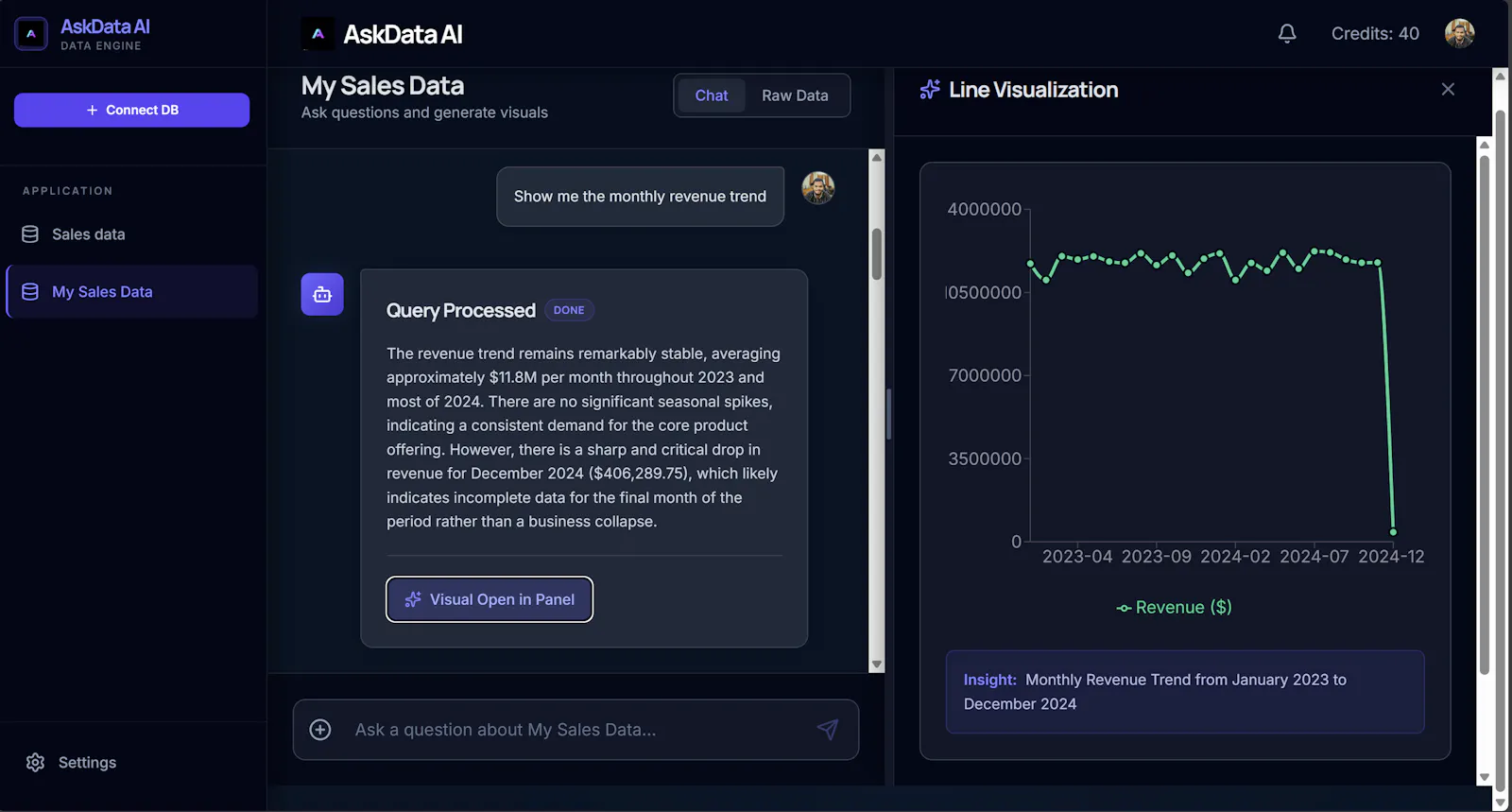 AskData AI screenshot 3