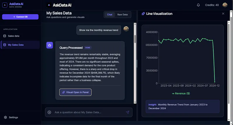 AskData AI screenshot 3