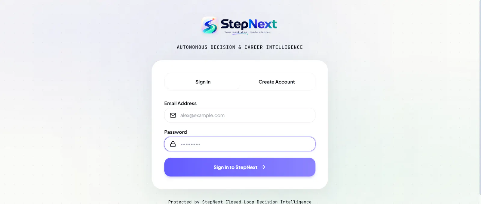 StepNext - Your next step, made clear screenshot 1