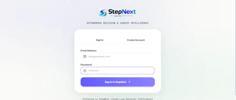 StepNext - Your next step, made clear screenshot 1