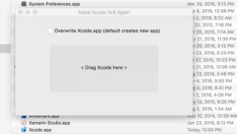 Make Xcode Gr8 Again