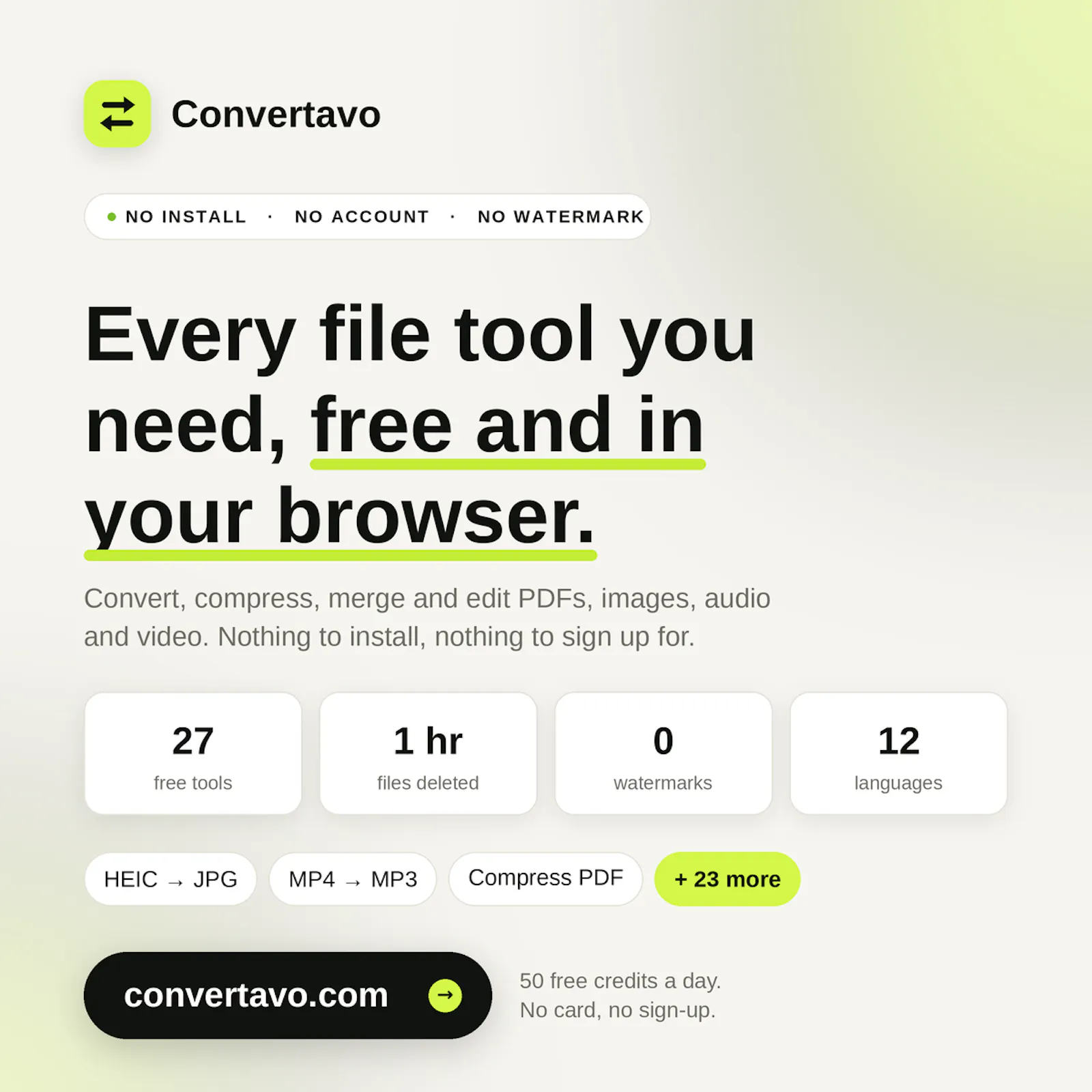 Convertavo screenshot 2