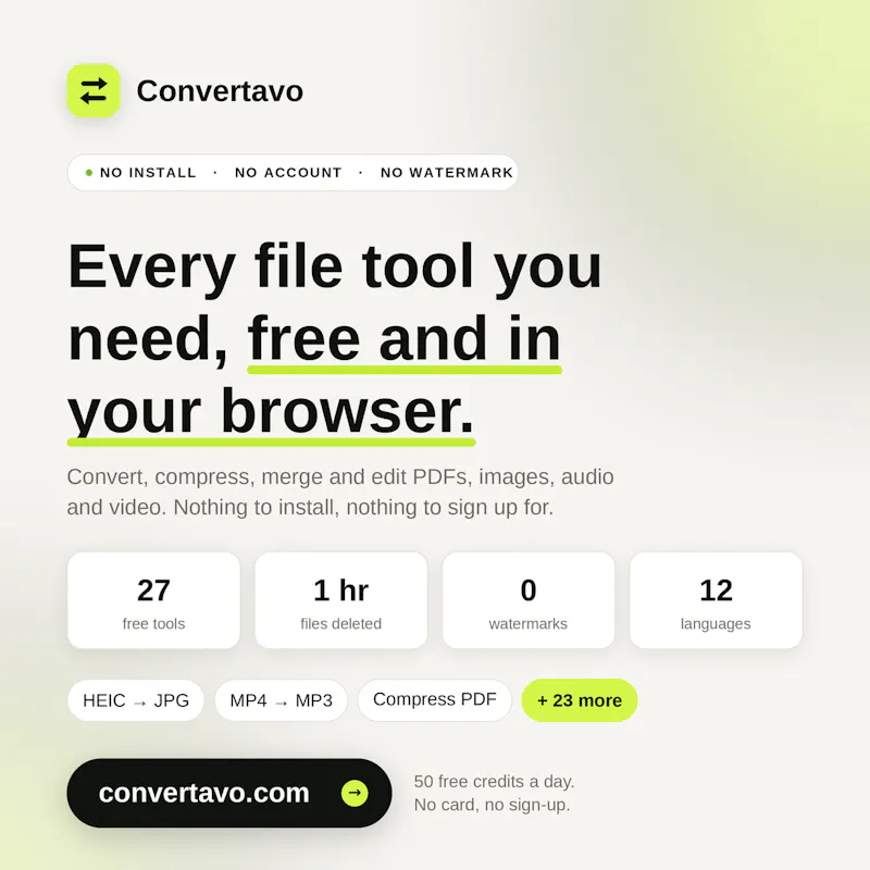Convertavo screenshot 2