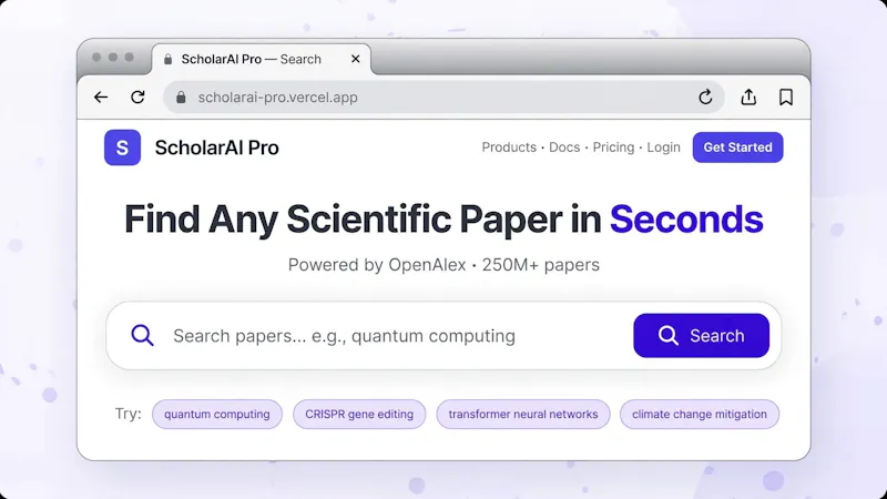     ScholarAI Pro screenshot 1