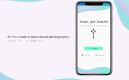 Simple app for studio photography media 2