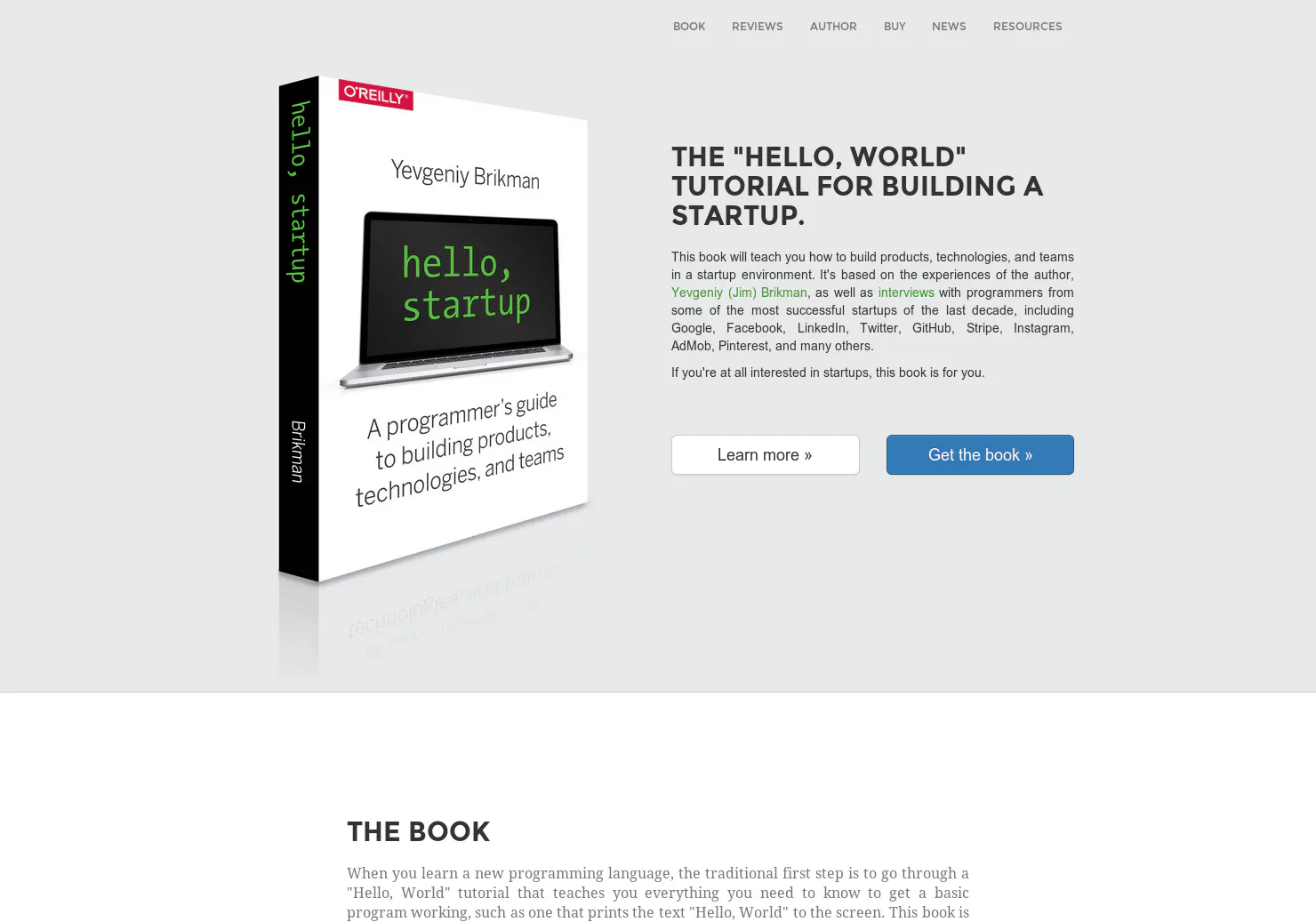 Hello Startup (Book)