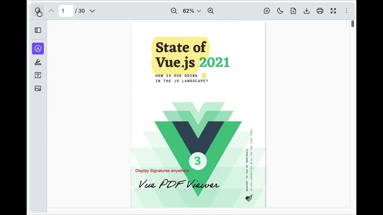 Vue PDF Viewer gallery image