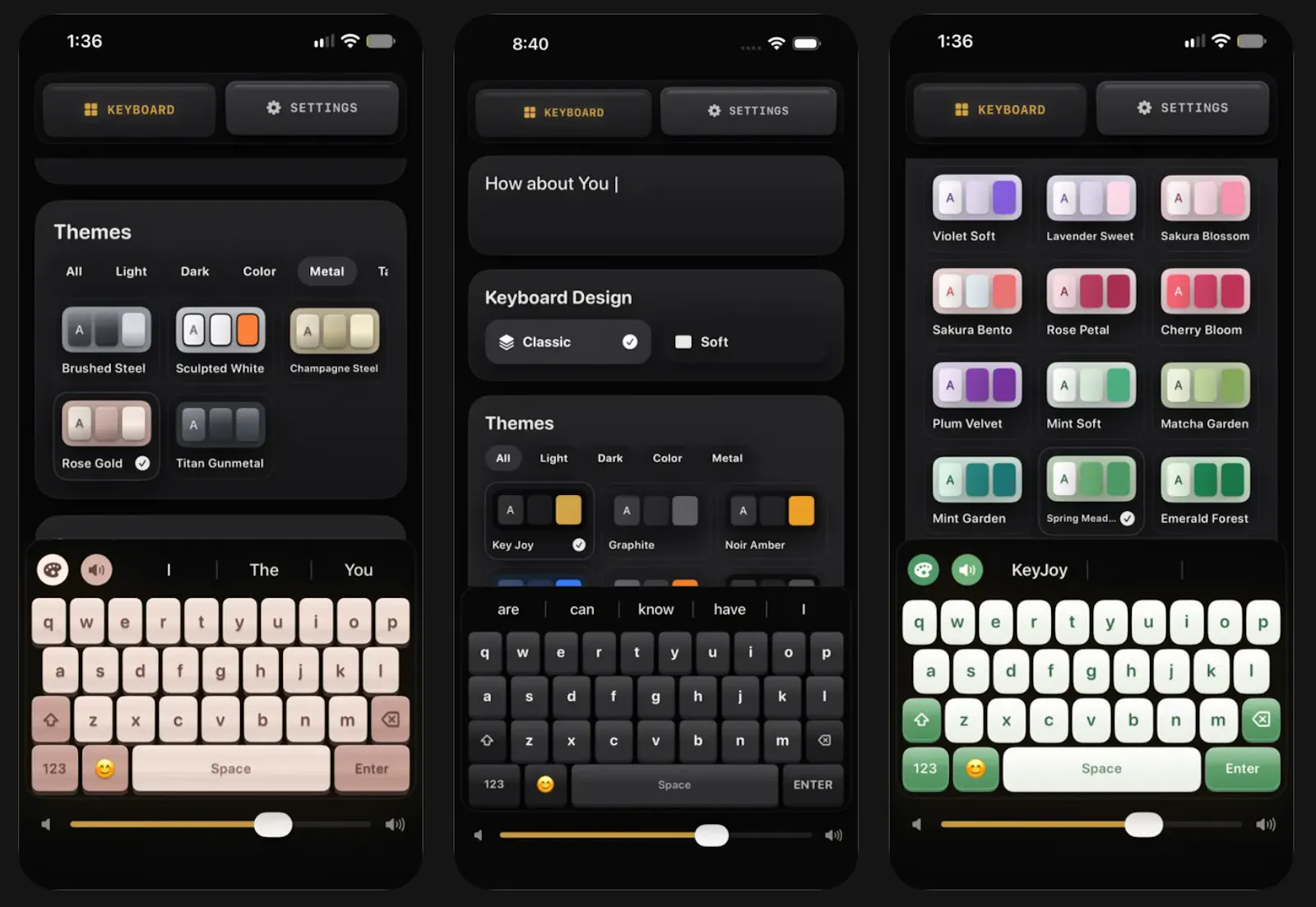 KeyJoy - Mechanical Keyboard Sound screenshot 1