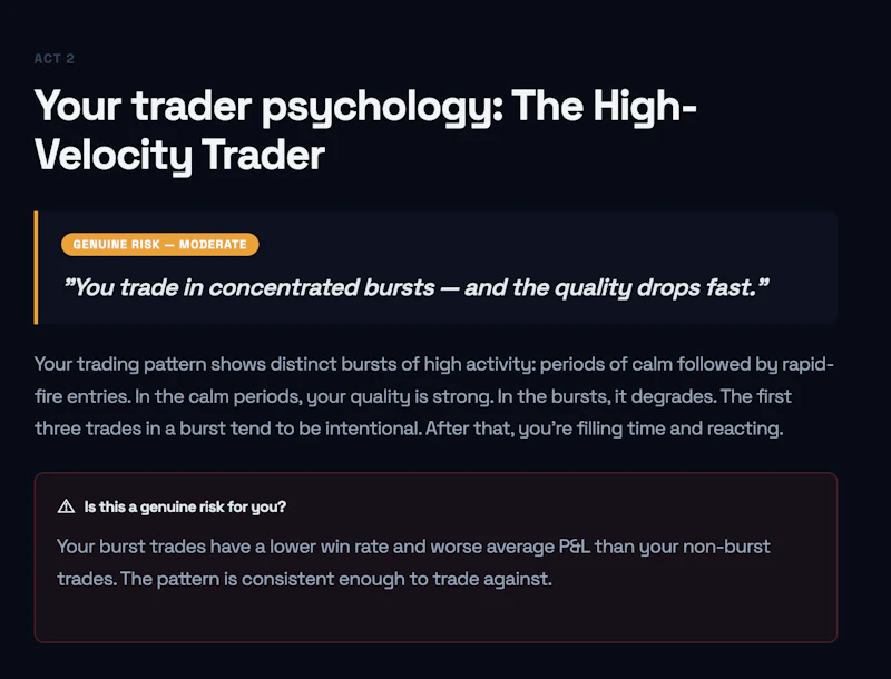 Behavioural Risk Engine screenshot 3