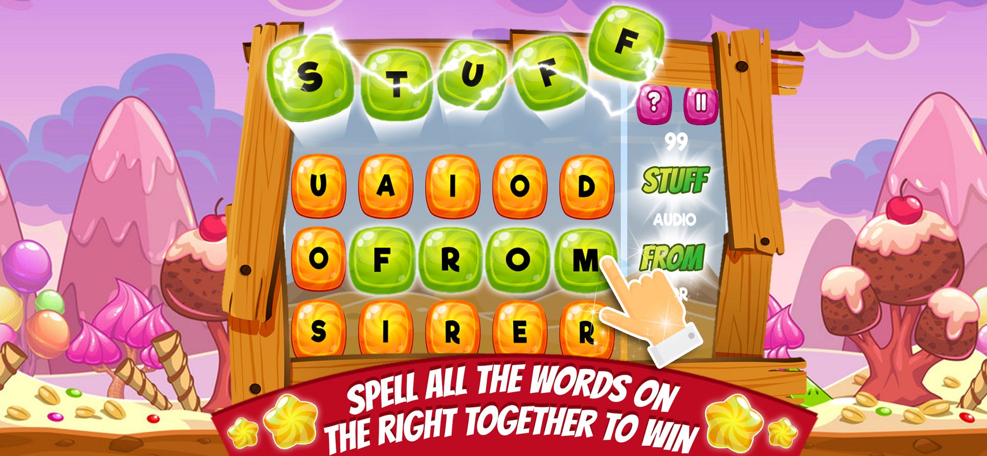 Candy Words - Word Puzzle Game gallery image