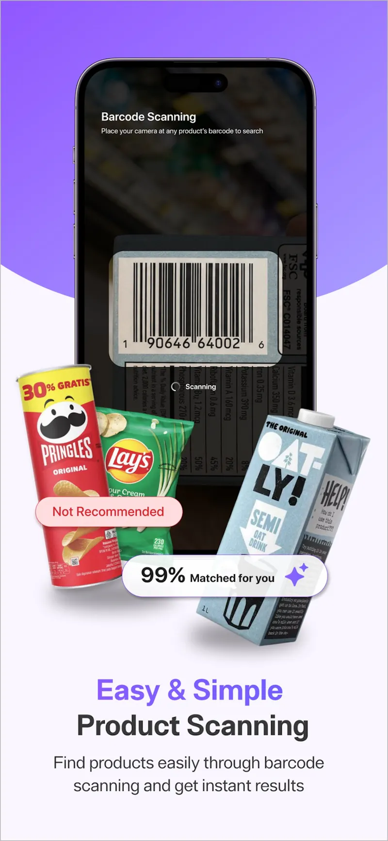 BetterCause: AI Food Scanner screenshot 2