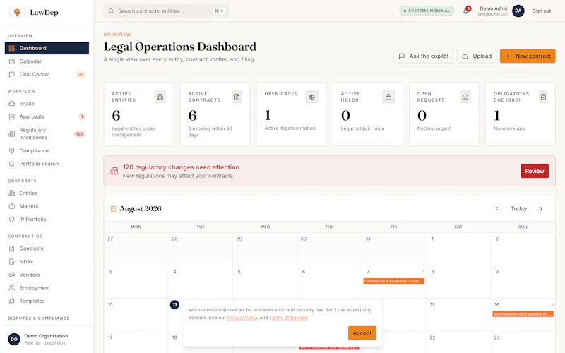 LawDep screenshot 8