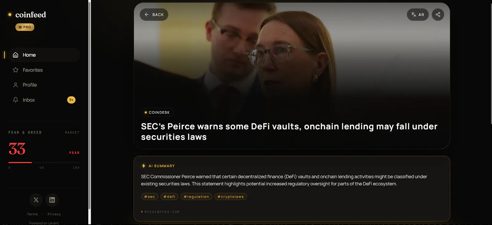 CoinFeed screenshot 4