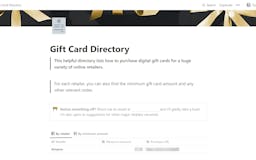 Gift Card Directory media 1