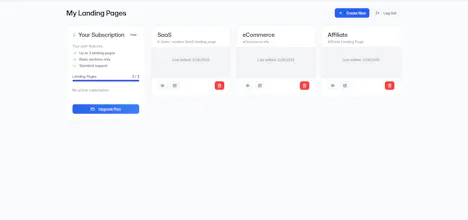 LandingPageMaker gallery image