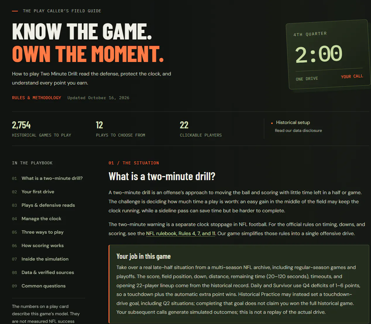 Two Minute Drill gallery image