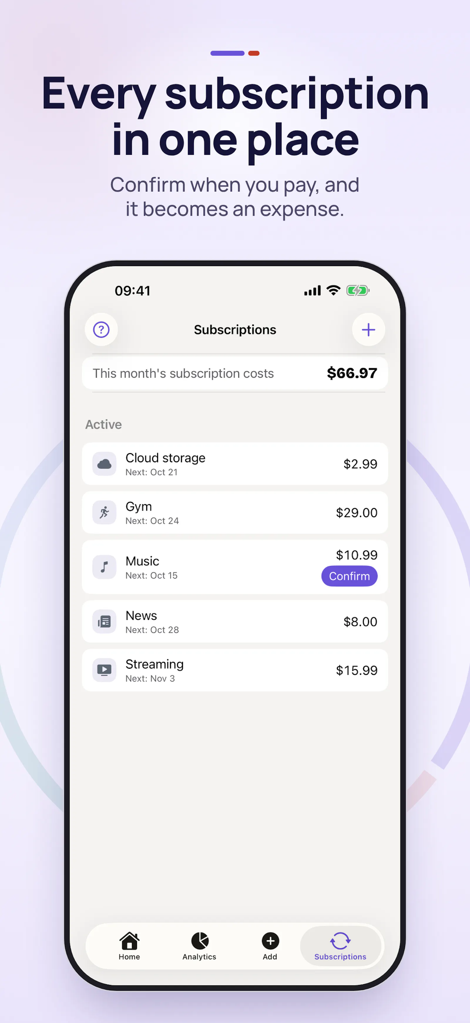 Xpense Budget Manager screenshot 4