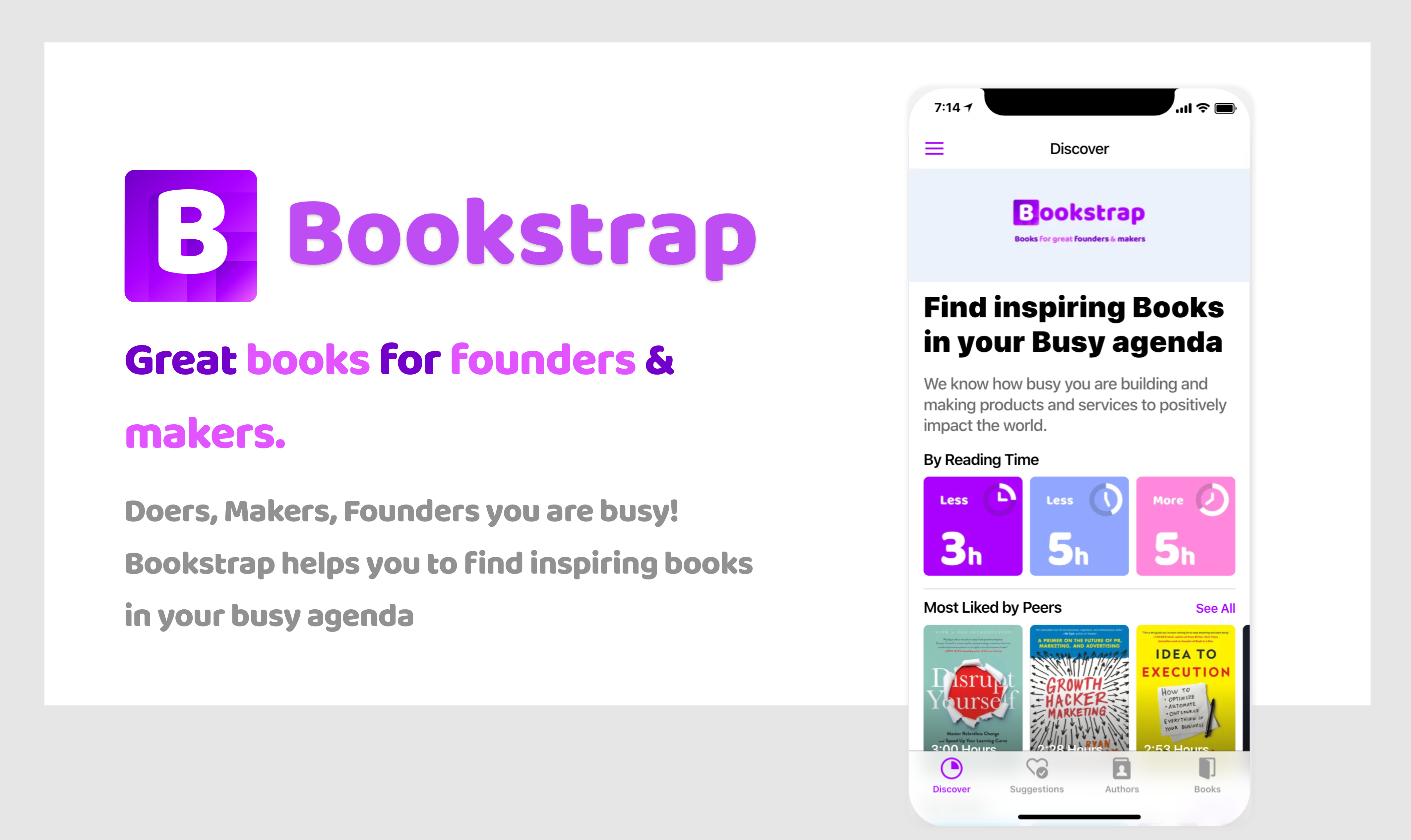 Bookstrap - Find Inspiring Books gallery image