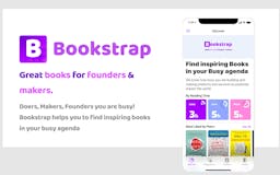 Bookstrap - Find Inspiring Books media 1