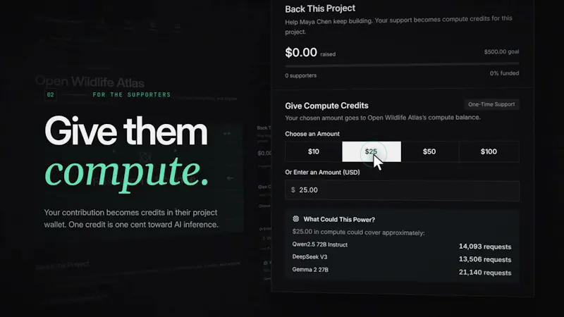 fundmycompute screenshot 1 (video preview)