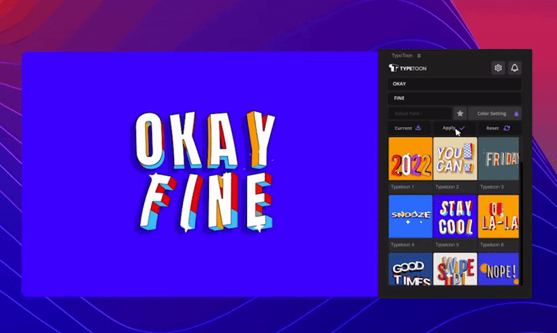 Typetoon media 3
