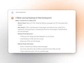 Learning Roadmaps Planner gallery image