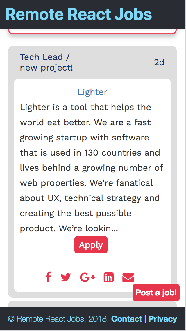 Remote React Jobs gallery image