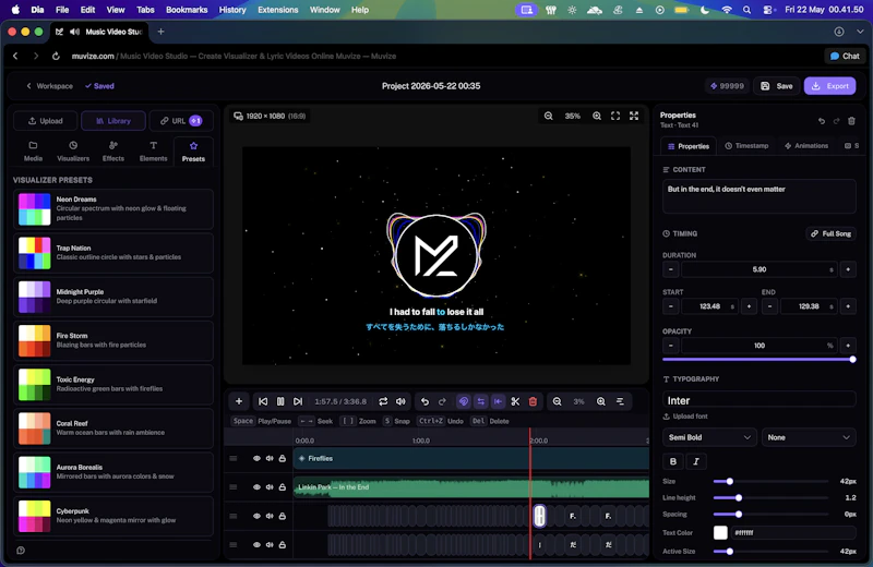 Muvize screenshot 6