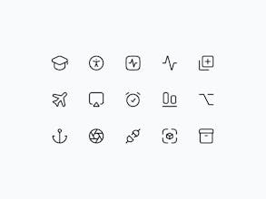 MynaUI Icons gallery image