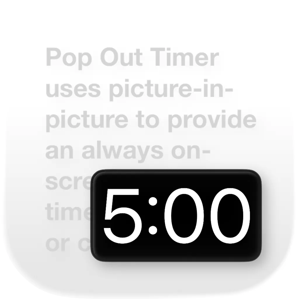 Pop Out Timer logo
