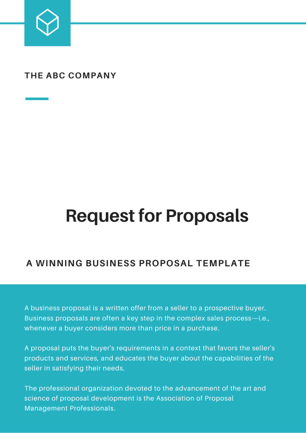 RFP Proposal templates gallery image