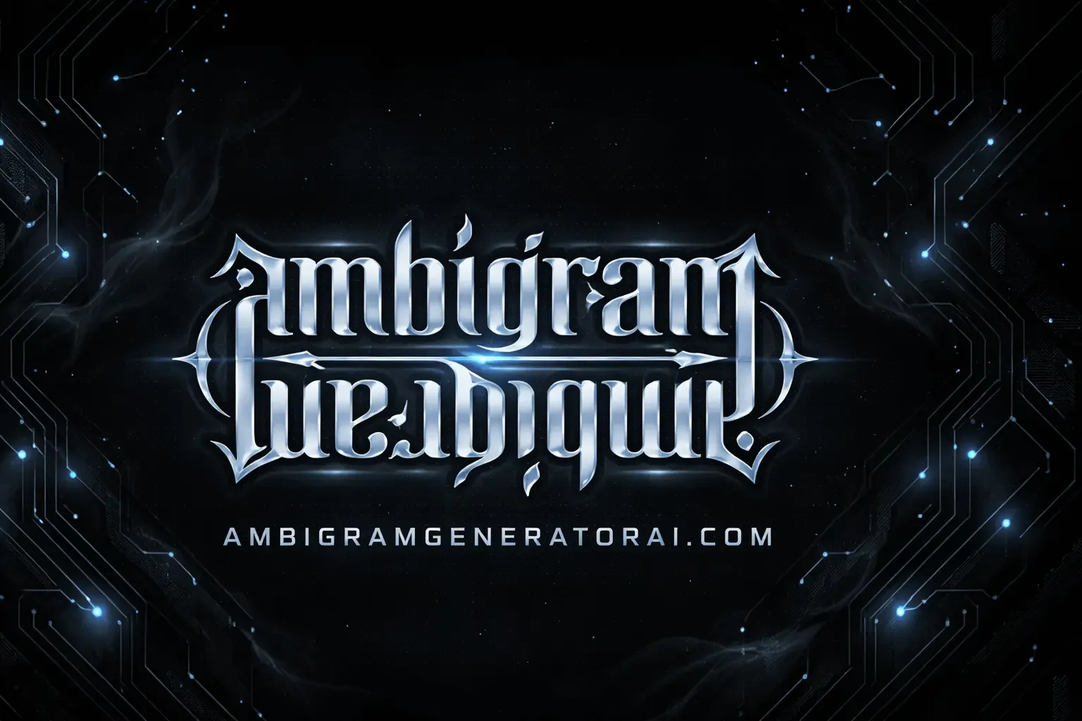 Ambigram Generator screenshot