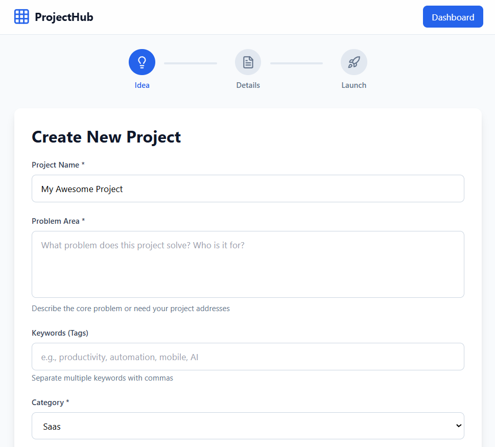 ProjectHub gallery image