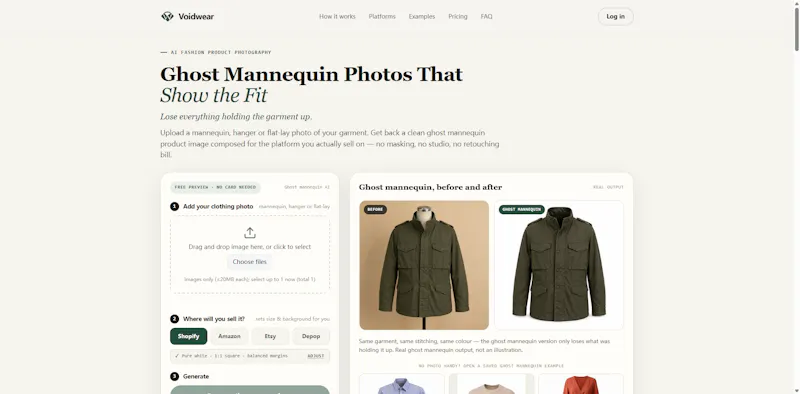 Voidwear screenshot 1