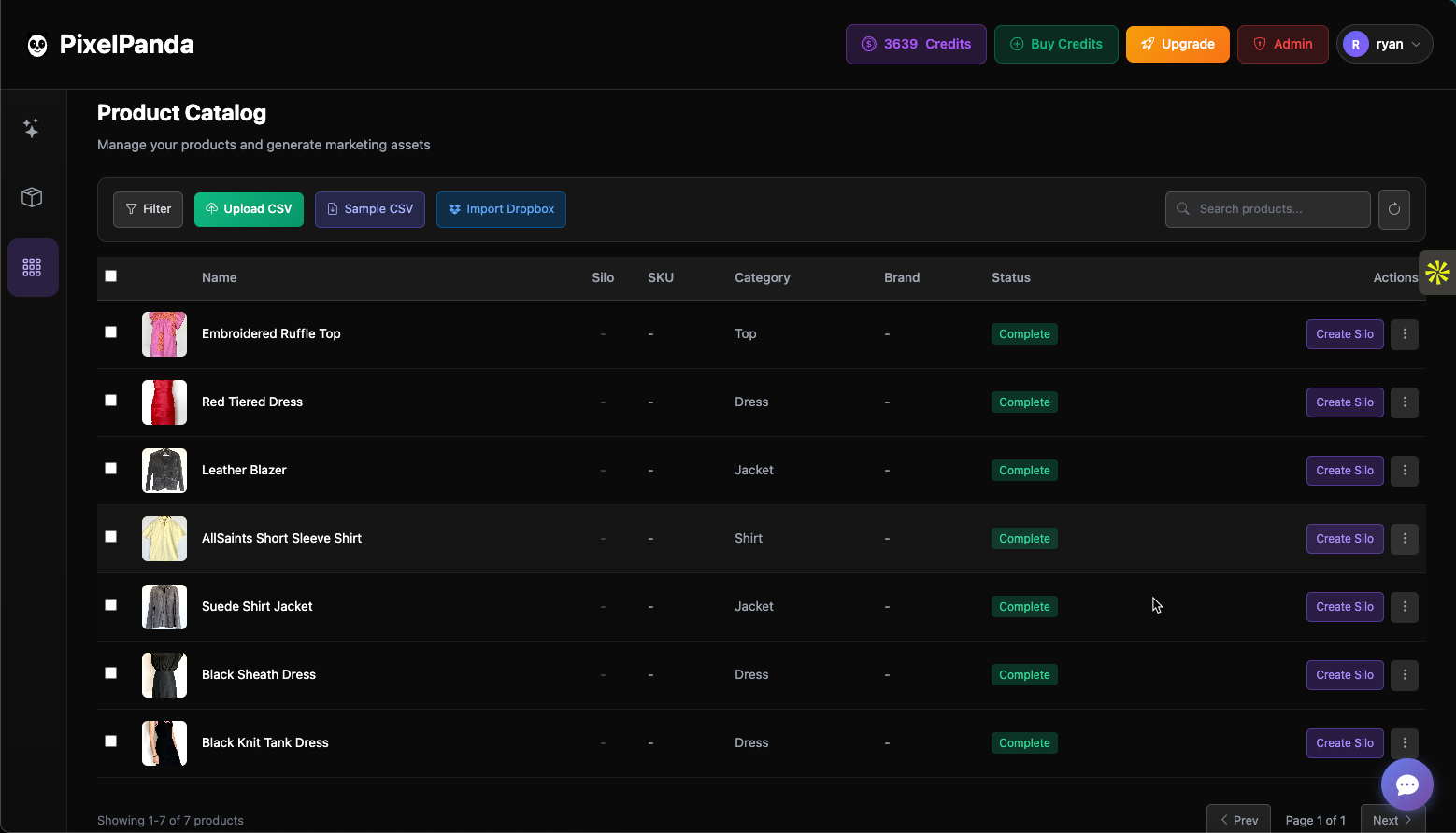 PixelPanda - Screenshot 3 showing product features and functionality