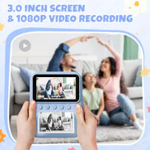 Kids Instant Print Camera –48MP, HD 32GB gallery image