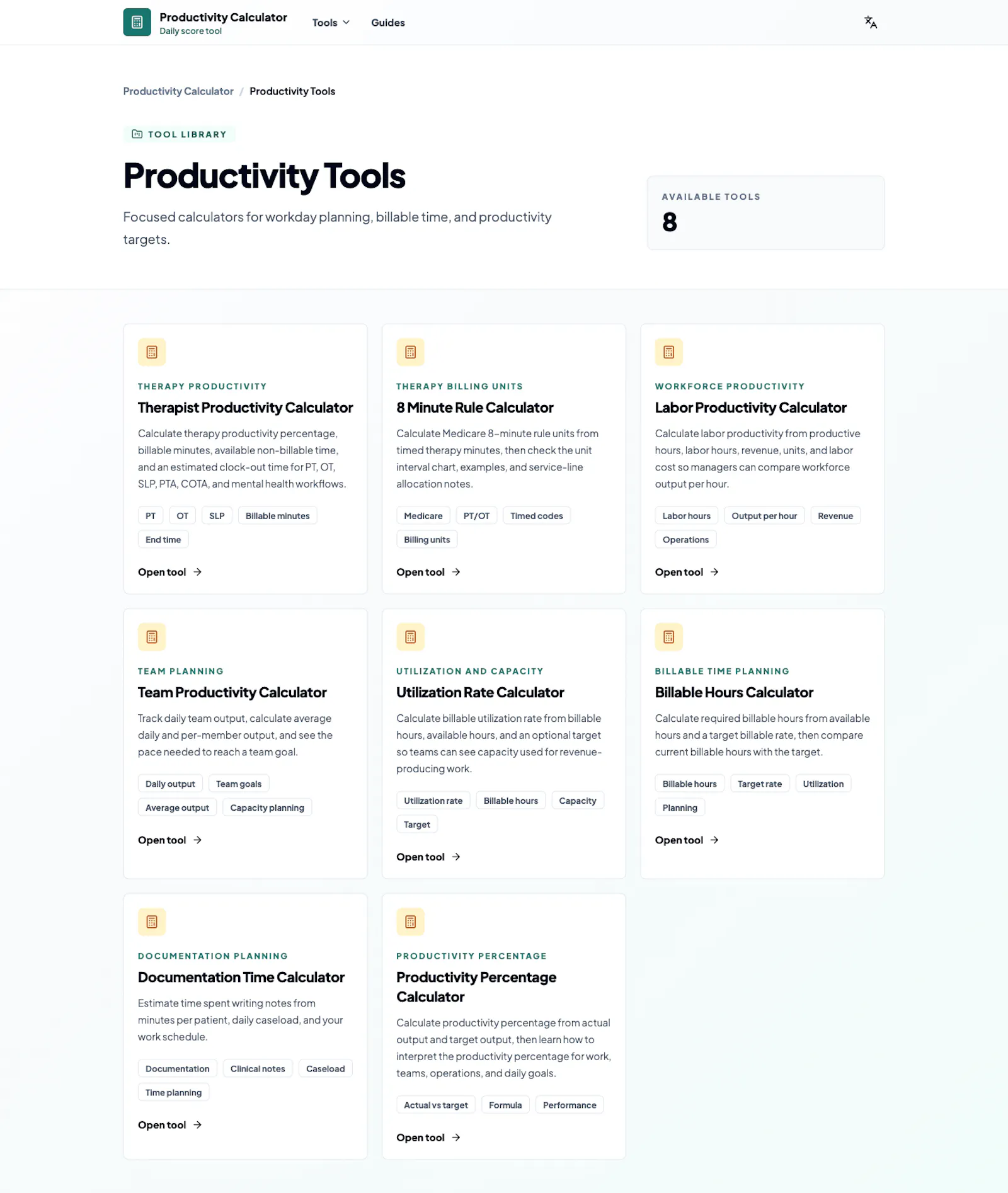 Productivity Calculator screenshot 4