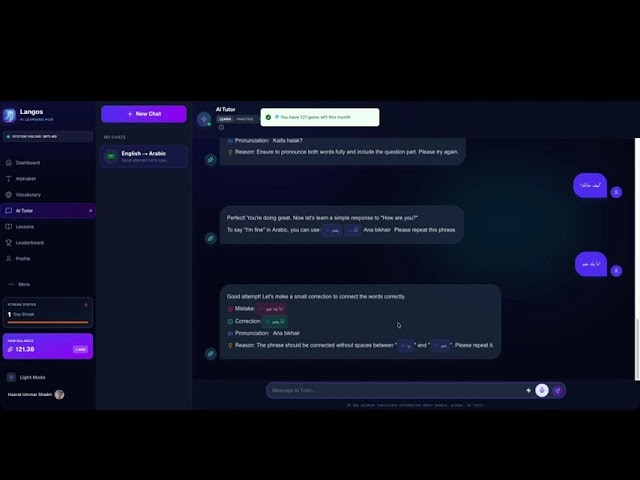 LangoseAI – Practice Language with AI gallery image