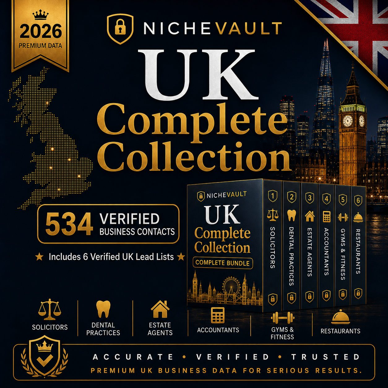 NicheVault — Verified UK B2B Lead Lists
