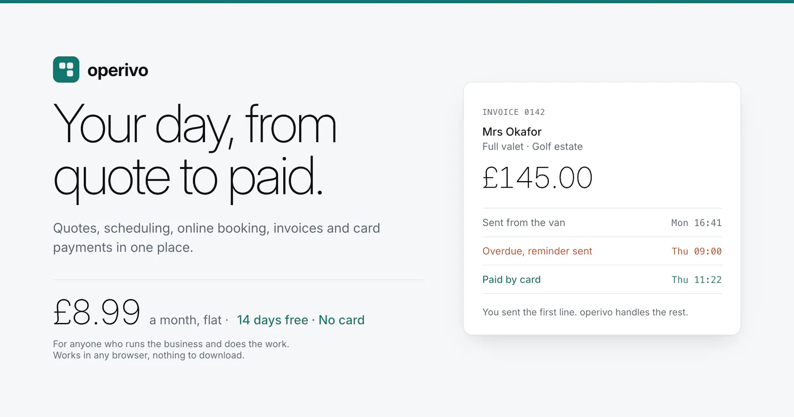 operivo screenshot 1