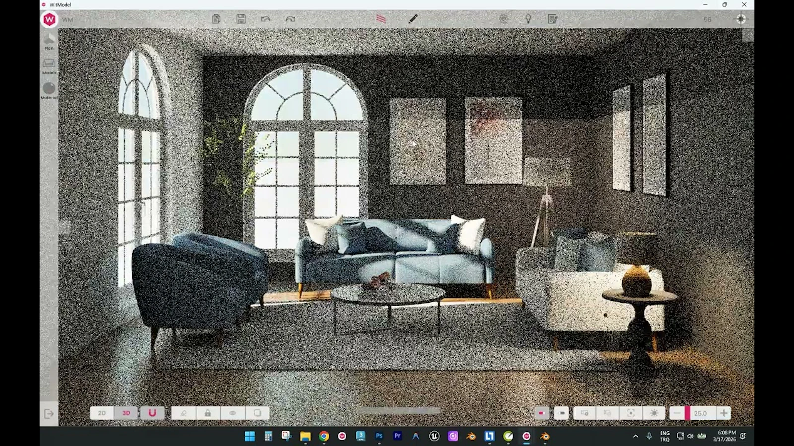 witmodel Room Planner  in real-time 3D screenshot 1 (video preview)