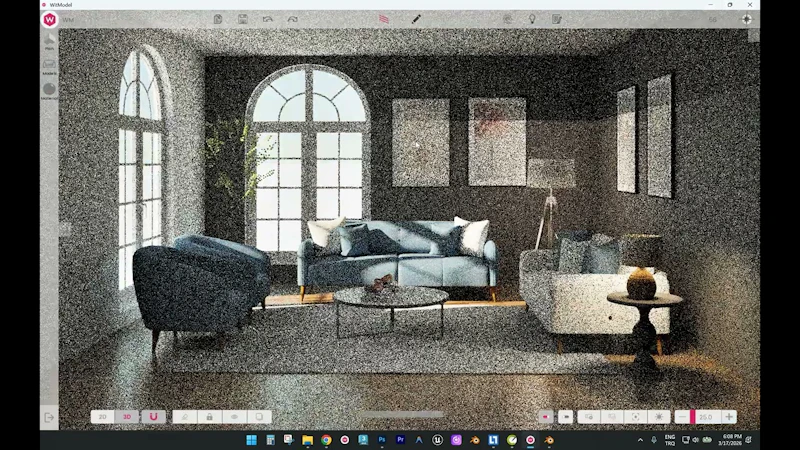 witmodel Room Planner  in real-time 3D screenshot 1 (video preview)