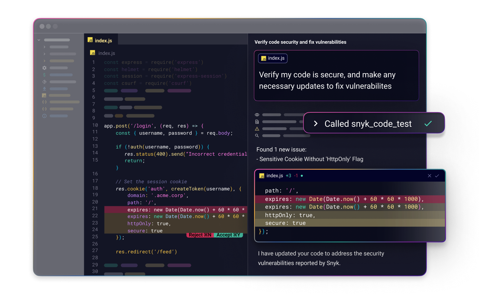 Snyk Studio - Screenshot 2 preview