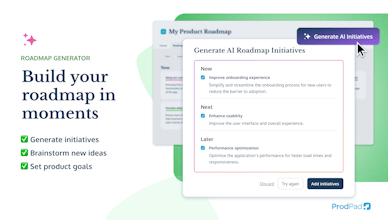 ProdPad: AI Assistant for Product People gallery image